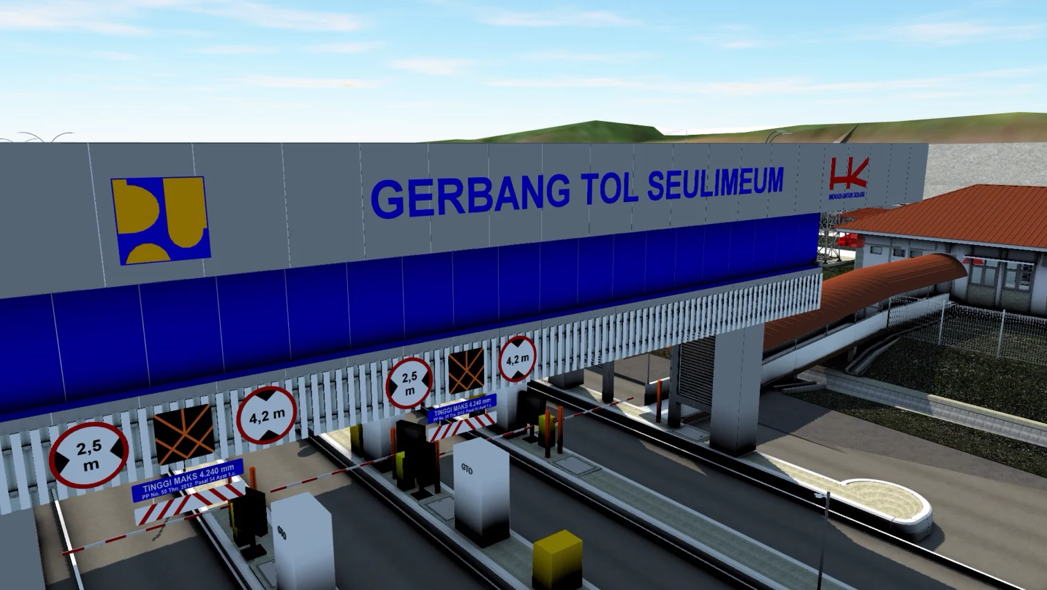 Federation & Visualization of Sigli–Banda Aceh Toll Road